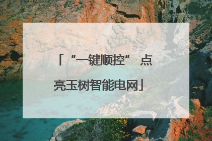 “一键顺控” 点亮玉树智能电网