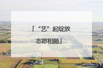 “艺”起绽放 志愿相随