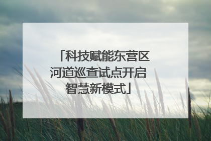 科技赋能东营区河道巡查试点开启智慧新模式