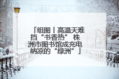 组图丨高温天难挡“书香热” 株洲市图书馆成充电纳凉的“绿洲”