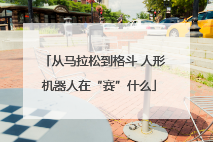 从马拉松到格斗 人形机器人在“赛”什么