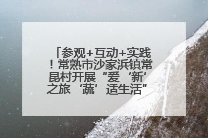 参观+互动+实践！常熟市沙家浜镇常昆村开展“爱‘新’之旅‘蔬’适生活”参观学习活动