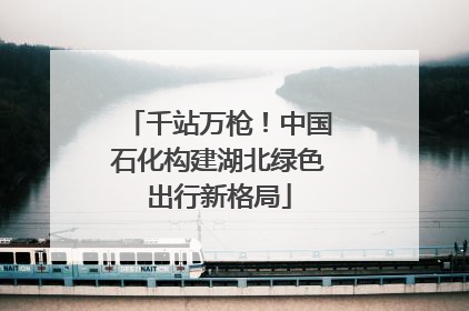 千站万枪！中国石化构建湖北绿色出行新格局