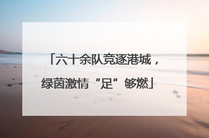 六十余队竞逐港城，绿茵激情“足”够燃