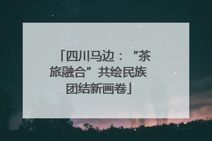 四川马边：“茶旅融合”共绘民族团结新画卷