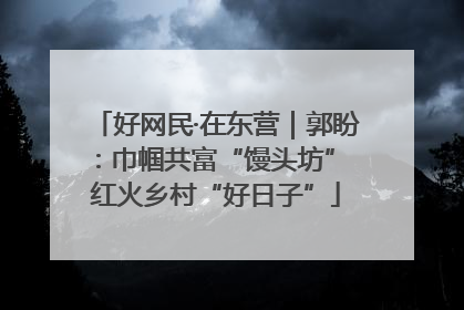 好网民·在东营｜郭盼：巾帼共富“馒头坊” 红火乡村“好日子”