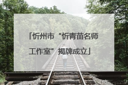 忻州市“忻青苗名师工作室”揭牌成立