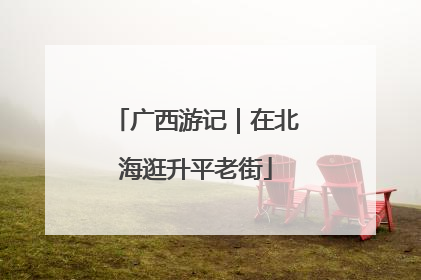 广西游记｜在北海逛升平老街