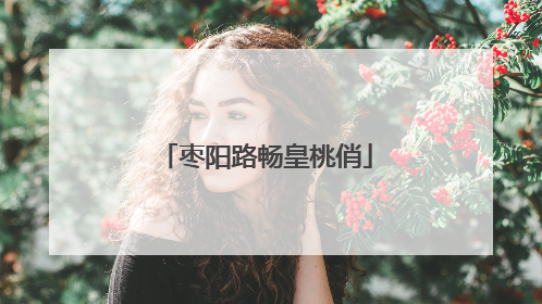 枣阳路畅皇桃俏