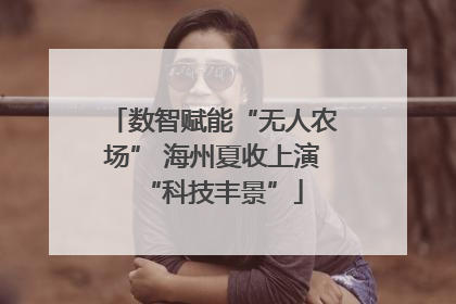 数智赋能“无人农场” 海州夏收上演“科技丰景”