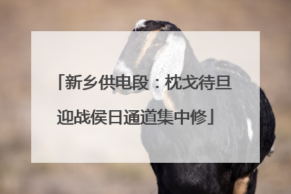 新乡供电段：枕戈待旦迎战侯日通道集中修
