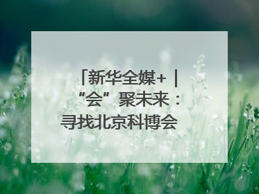 新华全媒+｜“会”聚未来：寻找北京科博会上的未来产业