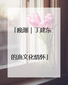 晚潮｜丁建东的渔文化情怀