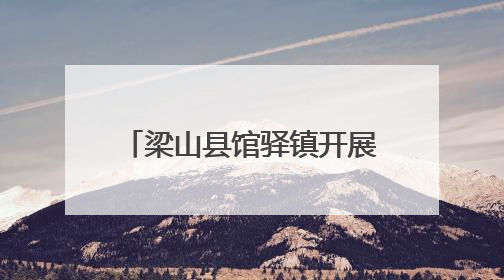 梁山县馆驿镇开展《中华人民共和国民法典》宣传活动