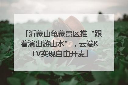 沂蒙山龟蒙景区推“跟着演出游山水”，云端KTV实现自由开麦