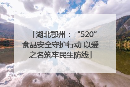 湖北鄂州：“520”食品安全守护行动 以爱之名筑牢民生防线