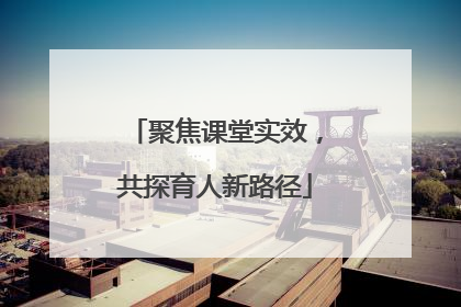 聚焦课堂实效，共探育人新路径