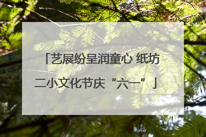艺展纷呈润童心 纸坊二小文化节庆“六一”