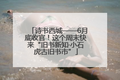 诗书西城——6月底收官！这个周末快来“旧书新知·小石虎古旧书市”