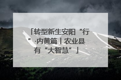 转型新生安阳“行”·内黄篇丨农业县有“大智慧”