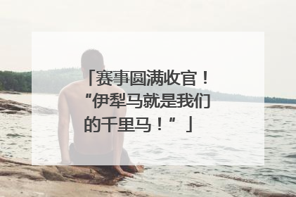赛事圆满收官！“伊犁马就是我们的千里马！”