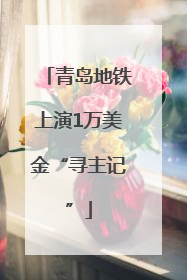 青岛地铁上演1万美金“寻主记”