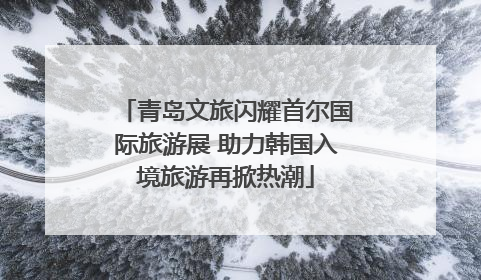 青岛文旅闪耀首尔国际旅游展 助力韩国入境旅游再掀热潮
