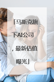 马斯克旗下AI公司，最新估值曝光