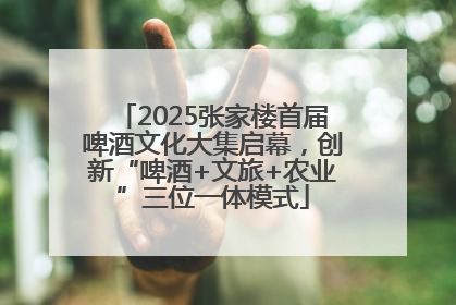 2025张家楼首届啤酒文化大集启幕，创新“啤酒+文旅+农业”三位一体模式